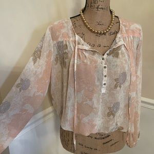 Sheer blouse